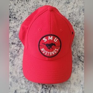 Under Armour Red SMU Mustangs Cap